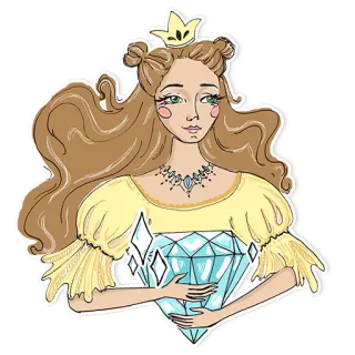 BITCOIN/Дракон и его принцесса telegram stickers