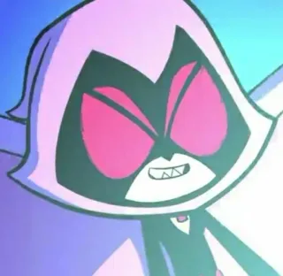 ✨ Raven Teen Titans Cartoon, Superheld, Magie, Tiener, Titan telegram sticker