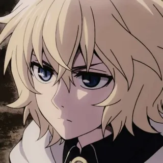 ⚓ Mikaela Hyakuya Owari no Seraph Anime, Postać, Mikaela, Hyakuya, Seraph of the End, Owari no Seraph telegram sticker