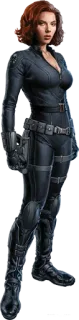 🔫 Black Widow Black Widow, Marvel, superhero, character, action, spy telegram sticker
