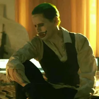 ✖️ Joker joker, villain, comic character, supervillain, dc comics, criminal, evil telegram sticker