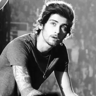 👑 Zayn Malik 歌手, 男性, セレブ, ワン・ダイレクション telegram sticker