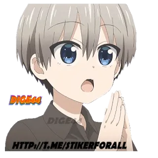 🙏 HTTP://T.ME/STIKERFORALL anime, sticker, cartoon, character telegram sticker