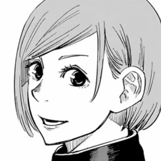 😀 Momo Nishimiya Jujutsu Kaisen Anime, Manga, Postać, Momo Nishimiya, Jujutsu Kaisen telegram sticker