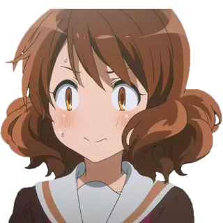 😝 anime, cartoon, character, girl, illustration telegram sticker