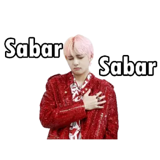 🏁 Sabar Sabar Geduld, Ruhe, Kpop, Malaiisch telegram sticker