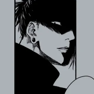 🕸 Suguru Geto Jujutsu Kaisen Anime, Manga, Stregone, Cattivo, Oscuro telegram sticker