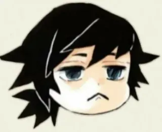 🌊 Giyu Tomioka Demon Slayer อนิเมะ, มังงะ, ดาบพิฆาตอสูร, กิยู โทมิโอกะ telegram sticker
