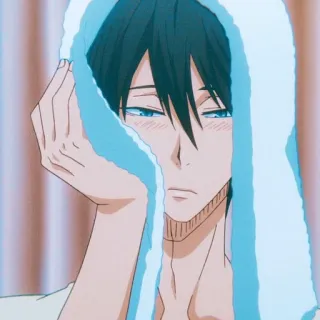 🚿 Anime, Mignon, Garçon, Kawaii, Sommeil, Manga whatsapp sticker