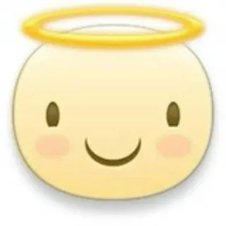 😍 Angel Emoji Emoji telegram sticker