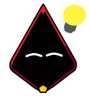 💡 abstrato, geométrico, minimalista, desenho animado telegram sticker