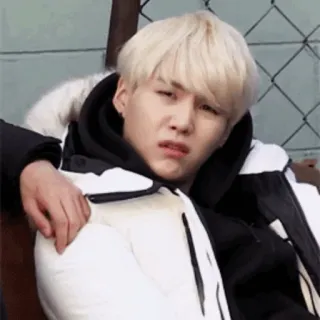 😒 Suga kpop, suga, bts, min yoongi, idol, singer telegram sticker