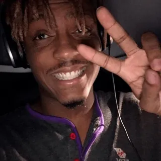 ✌ Juice Wrld rapper, nhạc sĩ, biểu tượng hòa bình, ca sĩ telegram sticker