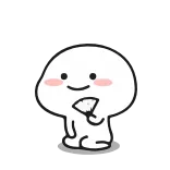 🥵 mignon, fan, chibi, qui fait coucou, kawaii telegram sticker