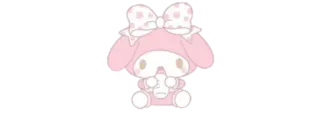 🦋 My Melody My Melody, Sanrio, Kawaii, Cute, Pink telegram sticker