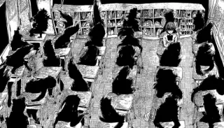 🔥 SEEM ALONE ON THIS WORLD solidão, isolamento, mangá, sala de aula, anime whatsapp sticker