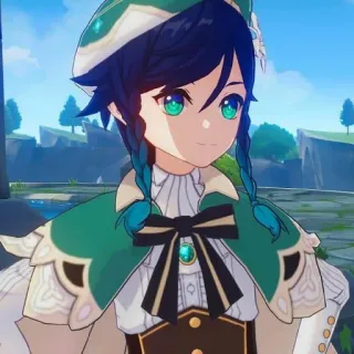 ✨ Venti Genshin Impact venti, genshin impact, anime, video game, karakter telegram sticker