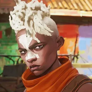 😒 Ekko Arcane Ekko, Arcane, video game, character, animated series telegram sticker