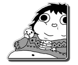 🍗 アニメ, クッキー, スイーツ, 食べる, 面白い, ステッカー telegram sticker