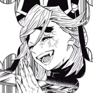 💖 Doma Demon Slayer anime, demon, manga, Doma, Demon Slayer telegram sticker