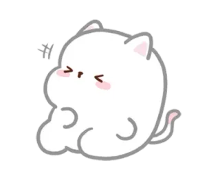 💗 cat, cute, animal, kawaii, sticker telegram sticker