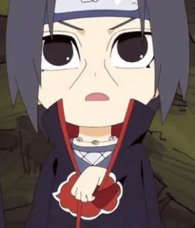 😮 Itachi Uchiha Naruto anime, itachi, uchiha, naruto, manga, cartoon, ninja telegram sticker