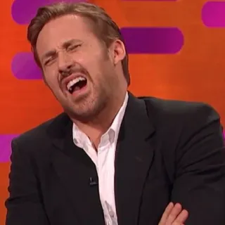 😩 Ryan Gosling khuôn mặt hài hước, người nổi tiếng, diễn viên, cảm xúc, đàn ông, chân dung telegram sticker
