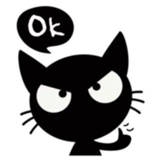 👌 Ok ok, eyes, cartoon, dark, moody telegram sticker