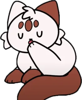 😛 cat, animal, cute, cartoon, sticker, domestic animal telegram sticker