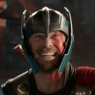 ⚡️ Thor Thor, Marvel, Superheld, Avenger, Donnergott telegram sticker