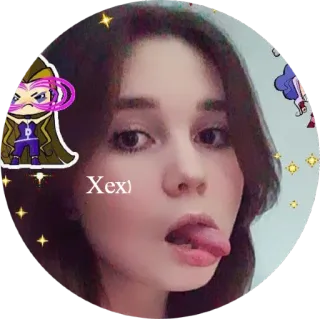 😎 Xex) telegram sticker