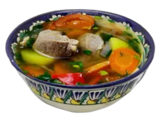 🍽 суп, миска, еда, мясо, овощи telegram sticker