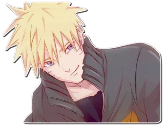 😏 Naruto 애니메이션, 만화, 나루토, 캐릭터, 우즈마키 telegram sticker