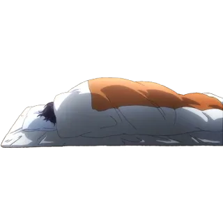 😴 sleep, bed, sleeping, person, blanket telegram sticker