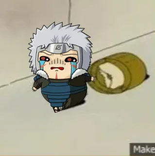 🙂 Tobirama Senju Naruto 动漫, 悲伤, 角色, 火影忍者, 千手扉间 telegram sticker
