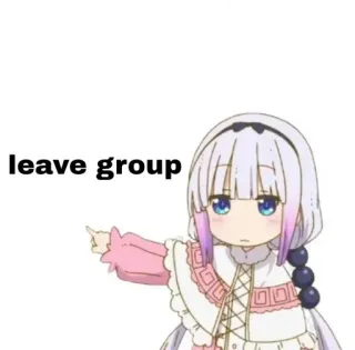 Kanna Chan by @Raizel_Kun telegram stickers