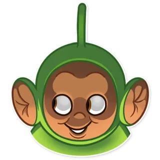 🌚 Dipsy Teletubbies teletubbies, kartun, dipsy telegram sticker