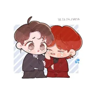 Vkook :: @fStikBot telegram stickers