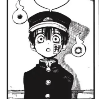 🍚 Hanako Toilet-bound Hanako-kun hanako, toilet-bound hanako-kun, anime, manga, character telegram sticker