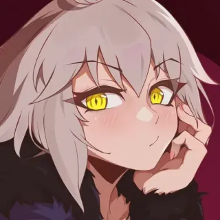 😊 Anime Mädchen, Cartoon Figur, Weiblich, Illustration, Kunst whatsapp sticker