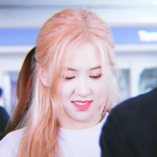 🐰 Rose Kpop, Musik, Sängerin, Frau, Rose telegram sticker