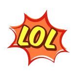 😂 LOL lachen, grappig, lol, meme, internet slang telegram sticker
