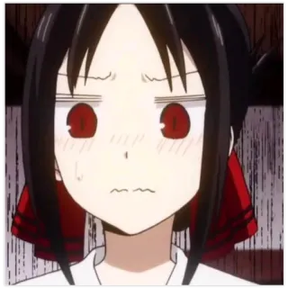 ⛹‍♂️ Kaguya Shinomiya Kaguya-sama: Love Is War 动漫, 辉夜大小姐想让我告白, 恋爱战争, 四宫辉夜, 搞笑, 表情包 telegram sticker