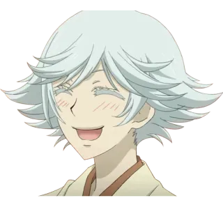 😄 Anime, Sorriso, Felice, Carino telegram sticker