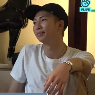🦚 RM RM, BTS, K-pop, musician, male telegram sticker