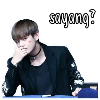 💞 sayang? kpop, idol, słodki, kochanie, miłość, powitanie telegram sticker