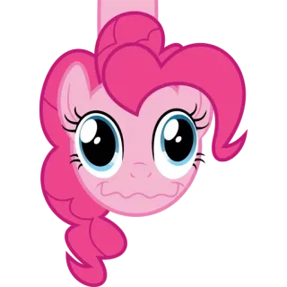🦄 Pinkie Pie My Little Pony My Little Pony, Pinkie Pie, dibujos animados, poni, amistad, animal telegram sticker