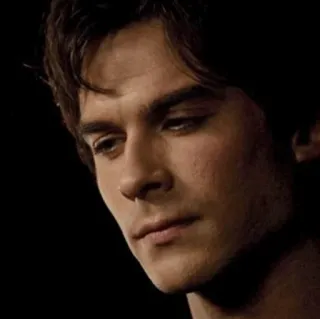😞 Damon Salvatore The Vampire Diaries vampiro, tele, drama, sobrenatural, Ian Somerhalder telegram sticker