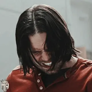 🎖 Bucky Barnes sebastian stan, winter soldier, marvel, verärgert, traurig, emotional telegram sticker