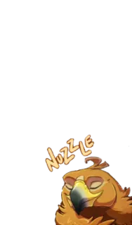 🥰 NUZZLE whatsapp sticker